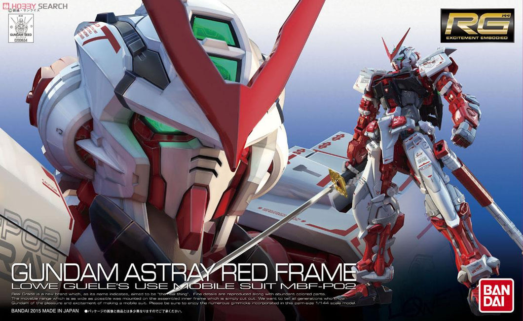 RG Gundam Astray Red Frame 1/144 Model Kit