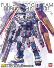 Load image into Gallery viewer, MG Mobile Suit FA-78 Full Armor Gundam Thunderbolt Ver. Ka 1/100 Model Kit