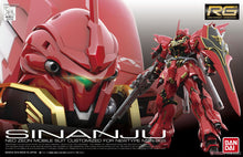 Load image into Gallery viewer, RG MSN-06S Sinanju 1/144 Model Kit