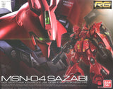 RG MSN-04 Sazabi 1/144 Model Kit