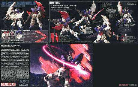 HGUC AMS-123X-X Moon Gundam 1/144 Model Kit