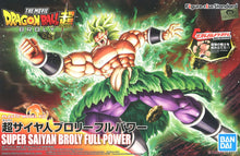 Charger l'image dans la visionneuse de galerie, Dragon Ball Super Figure-Rise Standard Super Saiyan Broly Full Power Model Kit