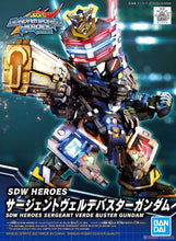 Load image into Gallery viewer, SDW Heroes Sergeant Verde Buster Gundam Model Kit