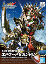 Load image into Gallery viewer, SDW Heroes Edward Second V Gundam Model Kit