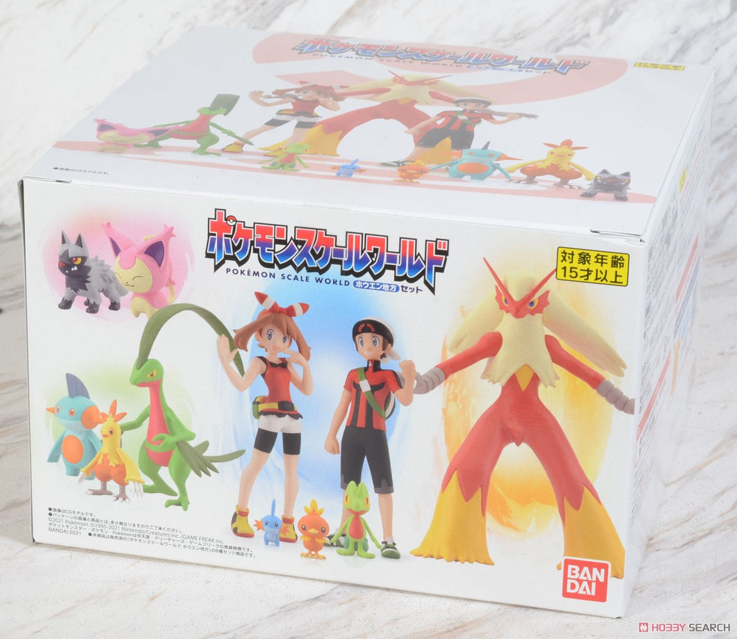 Pokemon Scale World Hoenn Vol 1 Complete Set