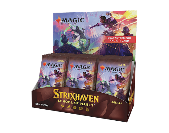 Magic The Gathering Strixhaven School Of Mages Set Booster Box