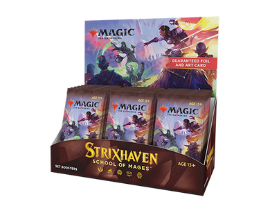 Magic The Gathering Strixhaven School Of Mages Set Booster Box