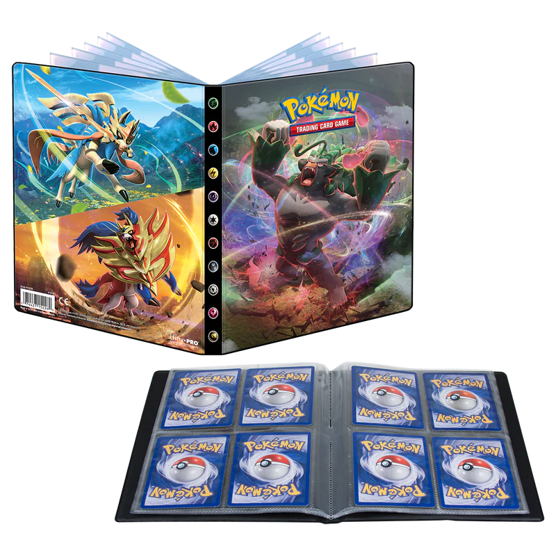Pokémon TCG Sword & Shield Rebel Clash (SWSH2) - 4 Pocket Portfolio