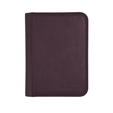 Ultra Pro Suede Collection Zippered 4-Pocket Premium PRO-Binder Amethyst