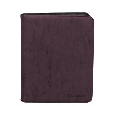 Ultra Pro Suede Collection Zippered 9-Pocket Premium PRO Binder Amethyst
