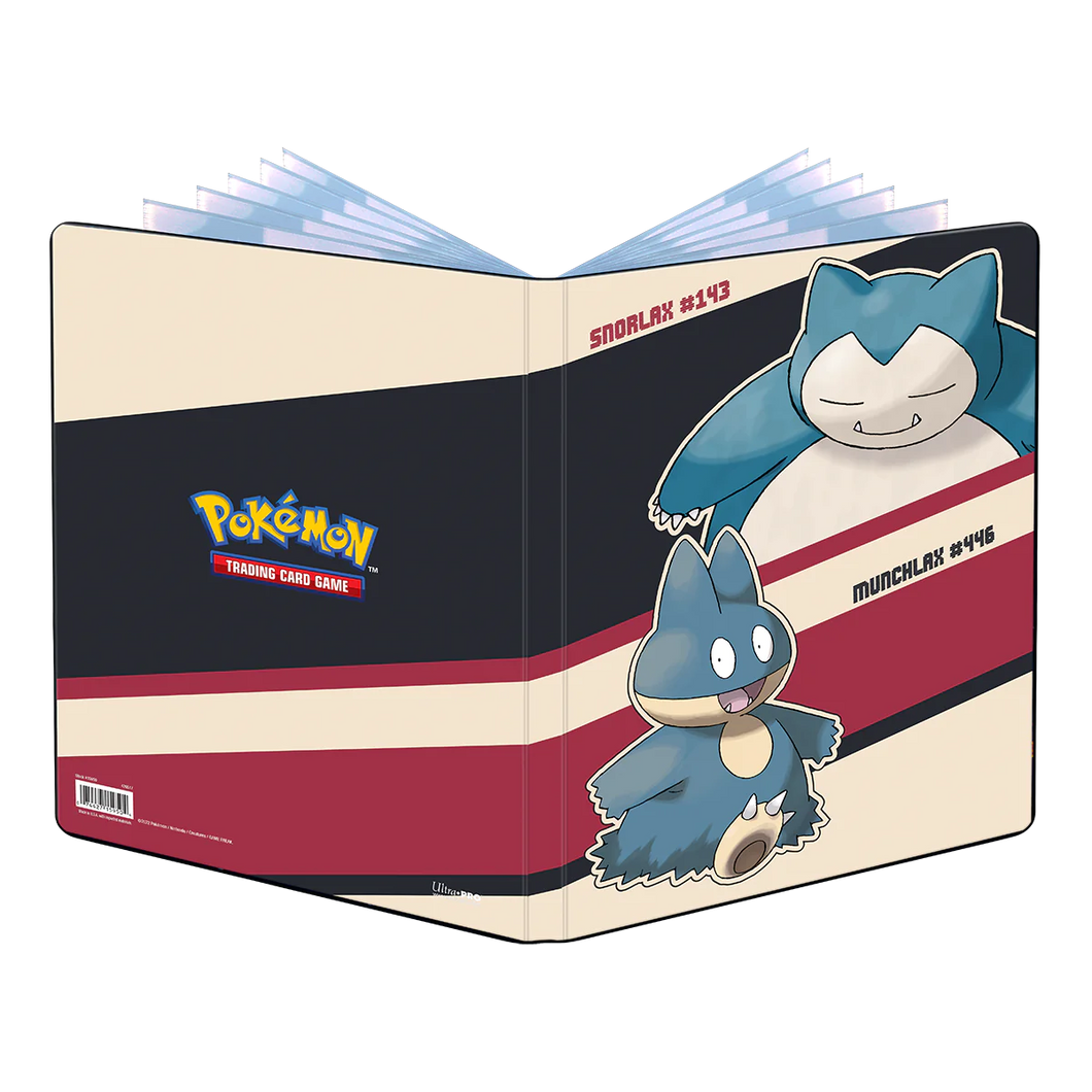 Pokemon Snorlax & Munchlax Ultra Pro 9-Pocket Portfolio
