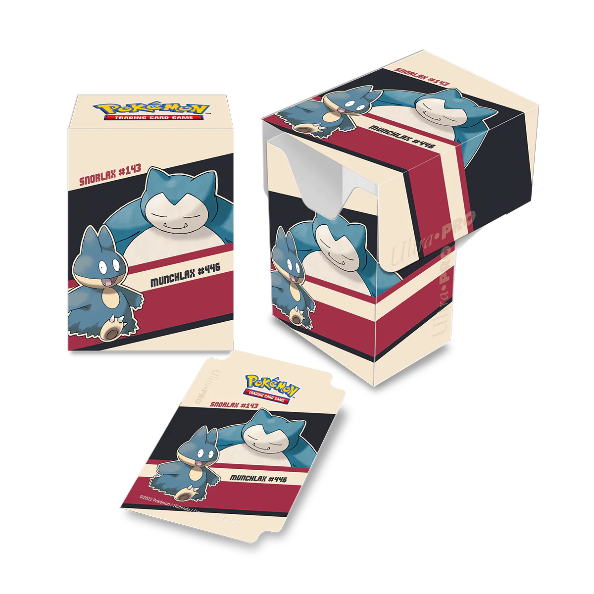 Pokemon Snorlax & Munchlax Full View Deck Box