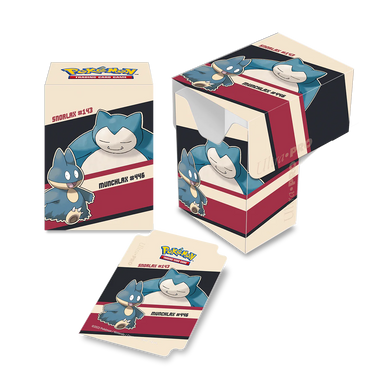 Pokemon Snorlax & Munchlax Full View Deck Box