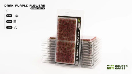 Gamers Grass Dark Purple Flowers