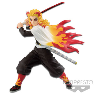 Demon Slayer Kimetsu No Yaiba Vibration Stars Tanjiro & Kyojuro: B Kyojuro Rengoku Banpresto