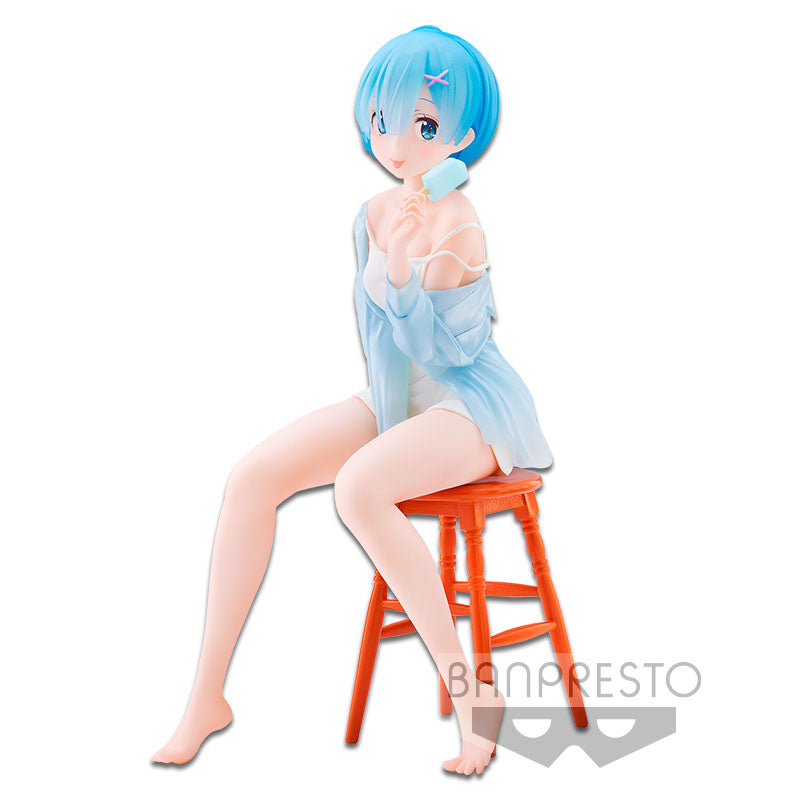 Re: Zero Starting Life in Another World Rem Relax Time Summer Ice Pop Banpresto