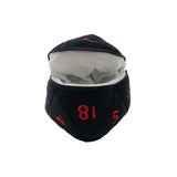 Dungeons & Dragons Black and Red D20 Plush Dice Bag