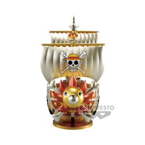 One Piece Mega World Collectable Figure Special Gold Color Thousand Sunny