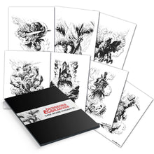 Load image into Gallery viewer, Dungeons &amp; Dragons Classic Artwork Lithograph Set