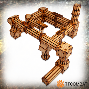 Ttcombat Tabletop Scenes – Industrial Hive Sektor 4: Pipelines