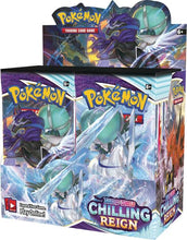 Load image into Gallery viewer, Pokemon Sword &amp; Shield 06 Chilling Reign Booster Box
