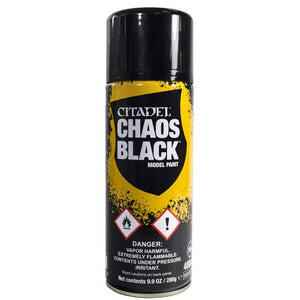 Spray noir du chaos