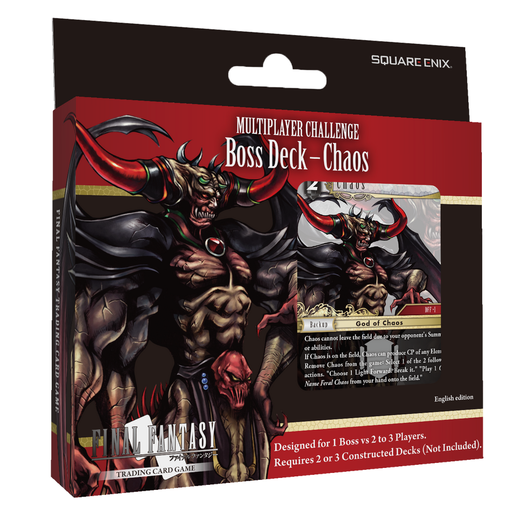 Final Fantasy TCG Multiplayer Challenge Boss Deck - Chaos