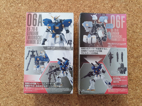 Mobile Suit Gundam G Frame 02 RX-78-6 Gundam [Mudrock] Armor and Frame Set