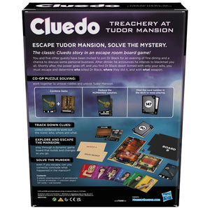 Cluedo Treachery at Tudor Mansion - An Escape and Solve Mystery Game