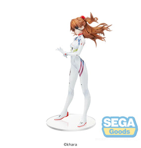 Evangelion 3.0+1.0 Thrice Upon a Time Asuka Shikinami Langley SPM Statue ~Last Mission Activate Color~