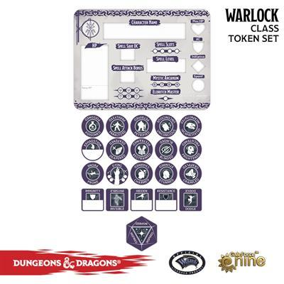 Dungeons & Dragons Warlock Token Set