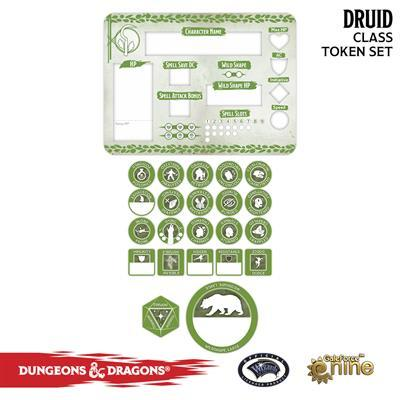 Dungeons & Dragons Druid Token Set