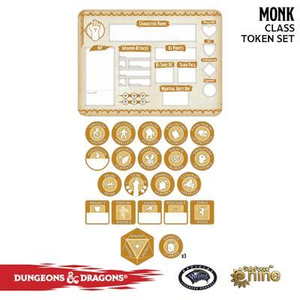 Dungeons & Dragons Monk Token Set