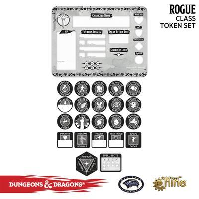 Dungeons & Dragons Rogue Token Set