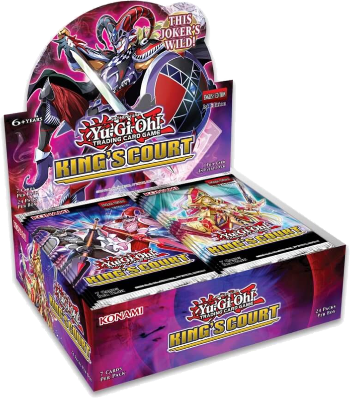 Yu-Gi-Oh! King's Court Booster Display