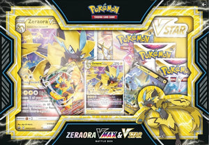 Pokemon TCG Deoxys / Zeraora VMAX & VSTAR Battle Box