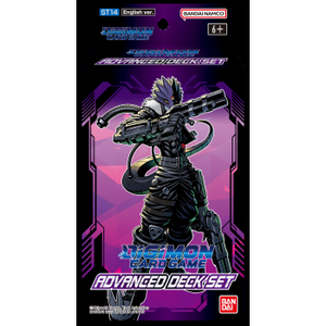 Digimon kortspill avansert kortstokksett (st14)