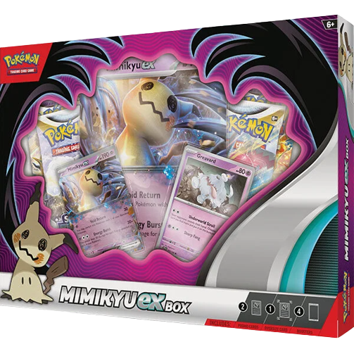 Pokemon TCG Mimikyu EX Box