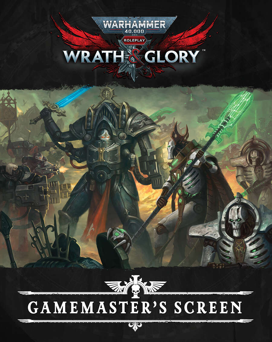 Warhammer 40,000 Wrath & Glory RPG Gamemaster Screen