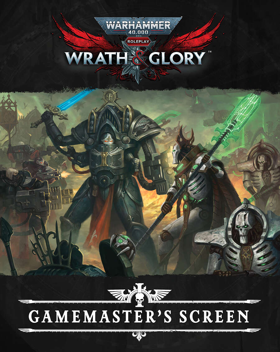 Warhammer 40000 Wrath & Glory RPG Gamemaster Screen