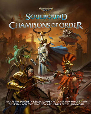 Warhammer Age of Sigmar: Soulbound RPG Champions of Order