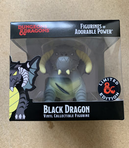 D&D Figurines of Adorable Power Black Dragon (Limited Edition)