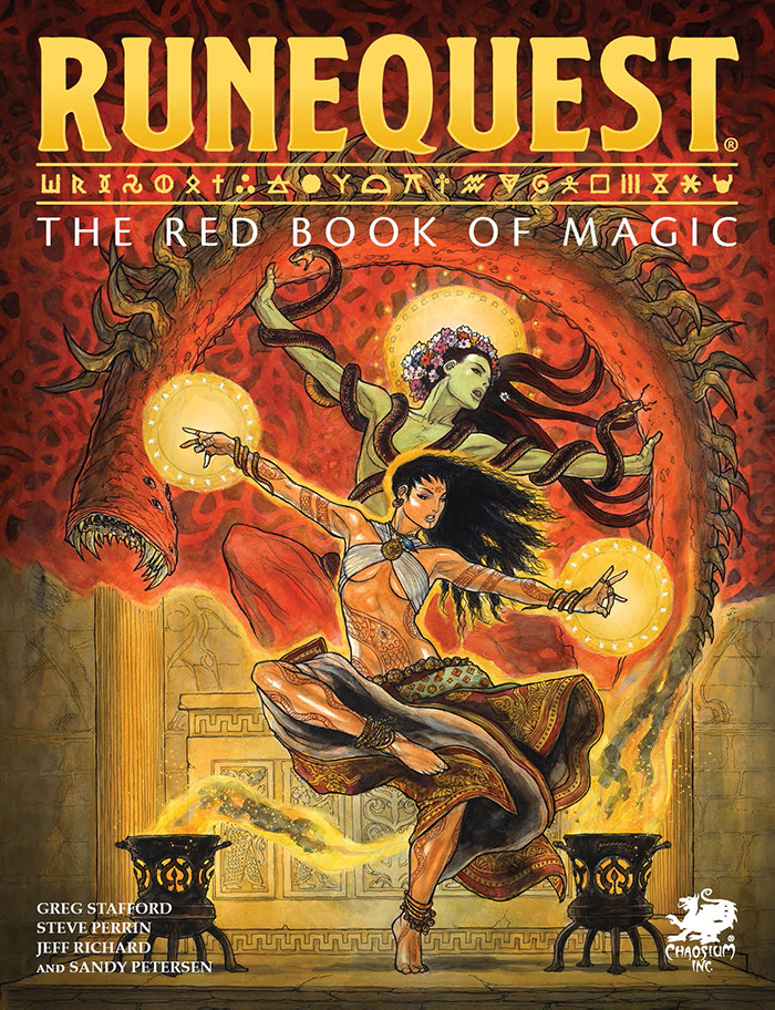 RuneQuest RPG The Red Book of Magic