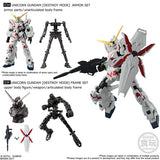Mobile Suit Gundam G Frame RV-0 Unicorn Gundam [Destroy Mode] Armor and Frame Set