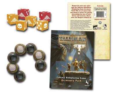 Talisman Adventures RPG Accessory Pack
