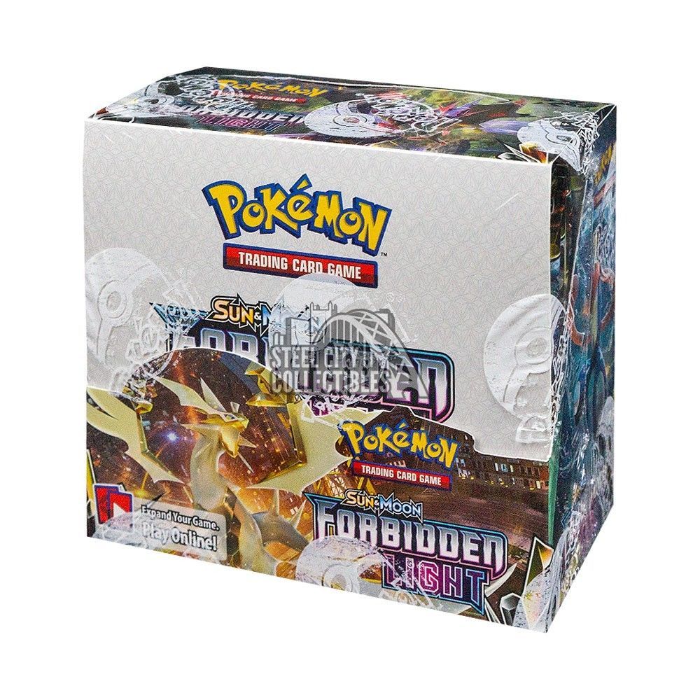 Pokemon Sun & Moon: Forbidden Light Booster Box – Travelling Man UK