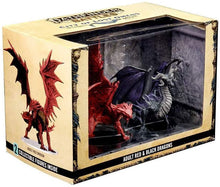Load image into Gallery viewer, Pathfinder Battles City of Lost Omens Premium Set Adult Red &amp; Black Dragons