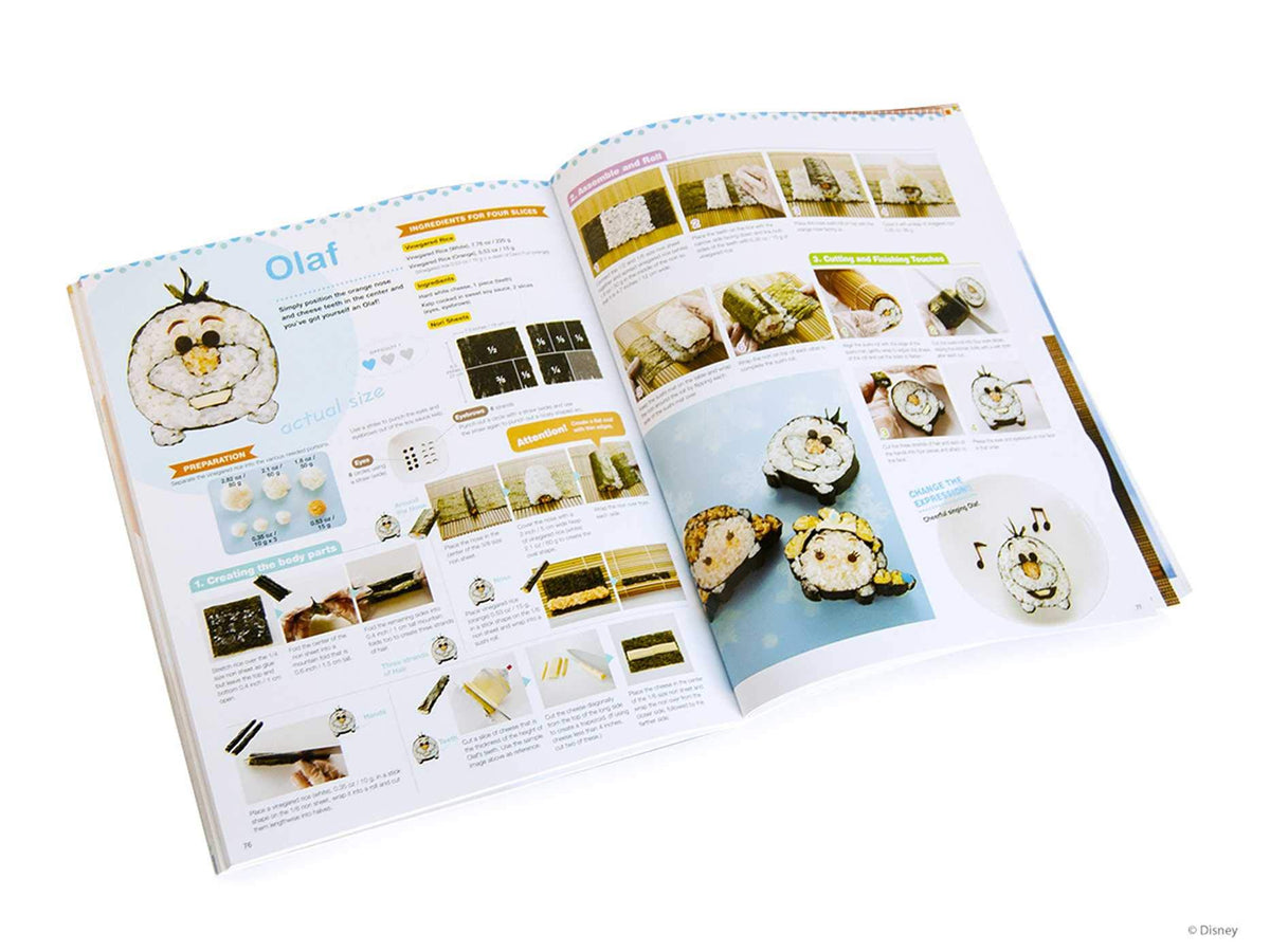 Disney Tsum Tsum Sushi Cookbook