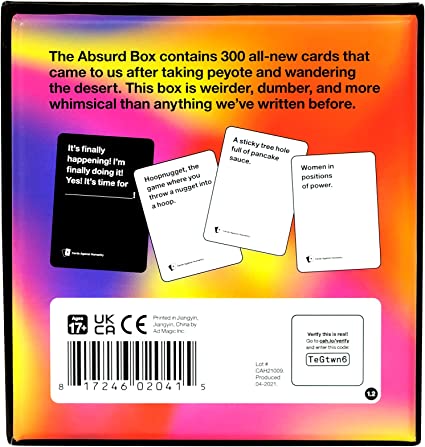 Cards Against Humanity Absurd Box