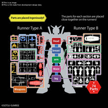 Charger l'image dans la visionneuse de galerie, EG Gundam RX-78-2 1/144 Model Kit